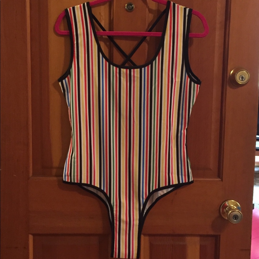 🌈Shein Colorful BodySuit🌈